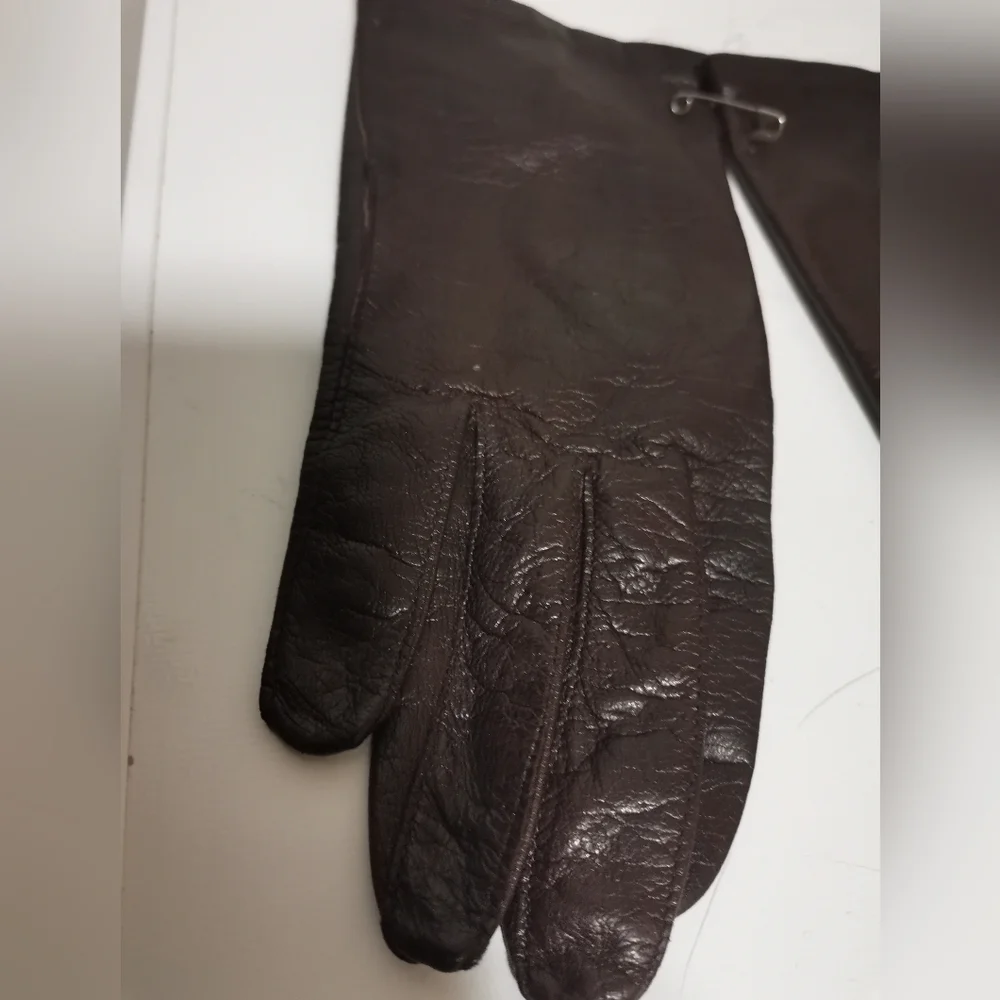 Leather Gloves, made in Italy - Picture 2 of 3